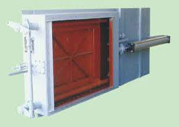 調整のボイラー煙道の中型の流れのための鋼鉄FTJMのタイプ調整のバッフルのドア