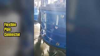 取り付けが簡単なフレキシブルパイプコネクタ