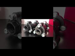 三角ガスケット接続ゴム伸縮継手。